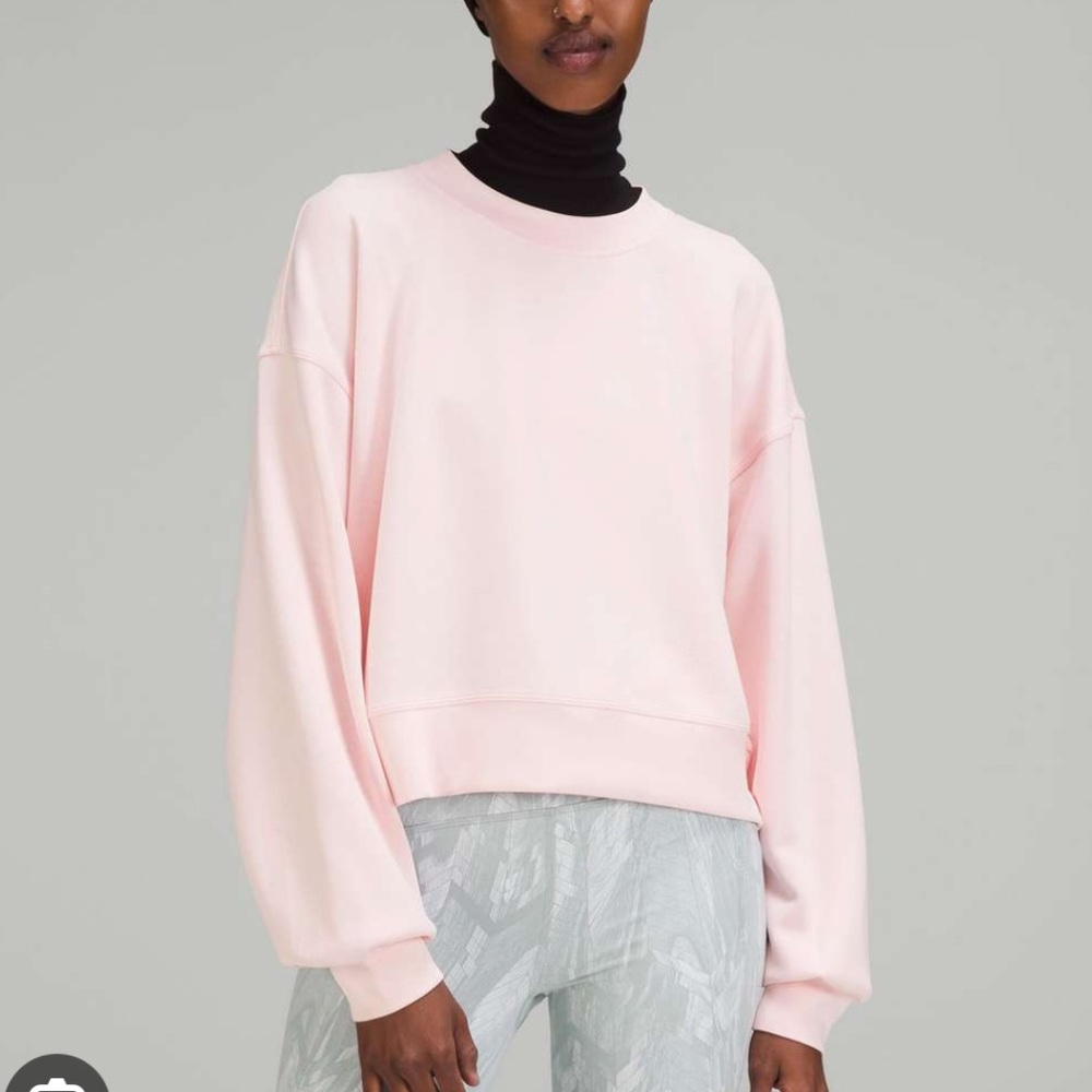 Lululemon Perfectly Oversized Cropped Crew